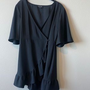 Little black wrap dress from top shop!